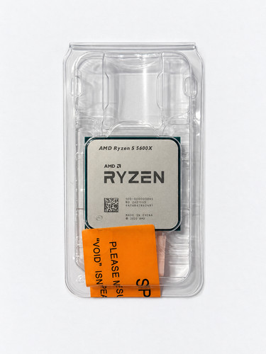 New ryzen 5600x tray - new,