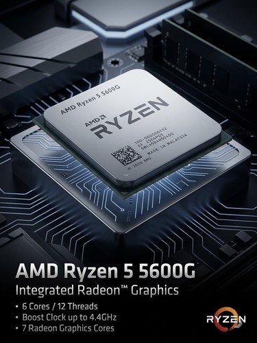 Amd ryzen 5600g with radeon - 5,