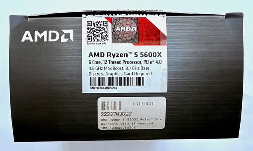 Amd ryzen 5600x - 5600x,